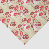 Blumenmuster 2 der abstrakten Eleganz Seidenpapier (Ausschnitt)