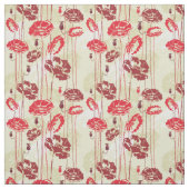 Blumenmuster 2 der abstrakten Eleganz Stoff (Muster)