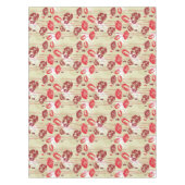 Blumenmuster 2 der abstrakten Eleganz Tischdecke (Vorderseite)