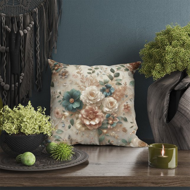 Blumenmuster 2 Drehkissen Kissen (Von Creator hochgeladen)