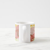 Blumenmuster 2 espressotasse (Rückseite)