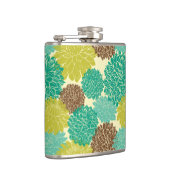 Blumenmuster 2 flachmann (Rechts)