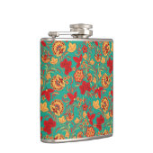 Blumenmuster 2 flachmann (Rechts)