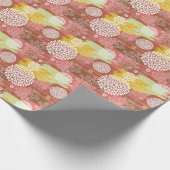 Blumenmuster 2 geschenkpapier (Ecke)