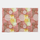 Blumenmuster 2 geschirrtuch (Horizontal)