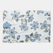 Blumenmuster 2 geschirrtuch (Horizontal)