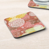 Blumenmuster 2 getränkeuntersetzer (Linke Seite)