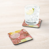 Blumenmuster 2 getränkeuntersetzer (Rechte Seite)