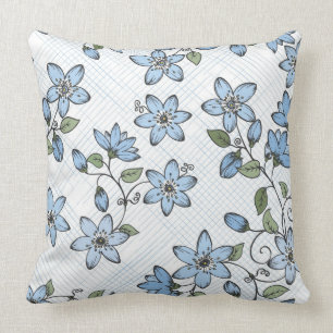 Blumenmuster 2 kissen
