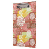 Blumenmuster 2 klemmbrett (Links)