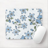 Blumenmuster 2 mousepad (Mit Mouse)