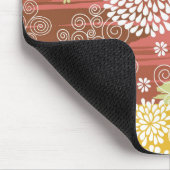 Blumenmuster 2 mousepad (Ecke)