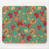 Blumenmuster 2 mousepad (Vorne)