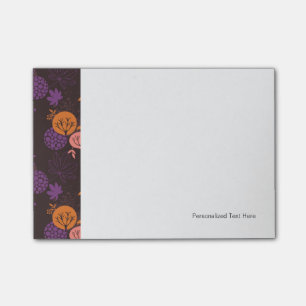 Blumenmuster 2 post-it klebezettel