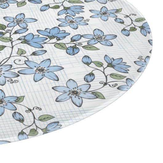 Blumenmuster 2 schneidebrett (Ecke)