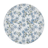 Blumenmuster 2 schneidebrett (Vorderseite)