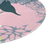 Blumenmuster 2 schneidebrett (Ecke)