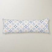 Blumenmuster 2 seitenschläferkissen (Rückseite)