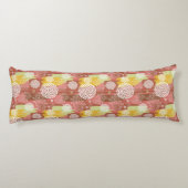 Blumenmuster 2 seitenschläferkissen (Rückseite)