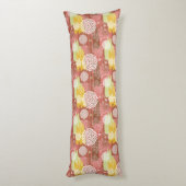 Blumenmuster 2 seitenschläferkissen (Rückseite (Vertikal))