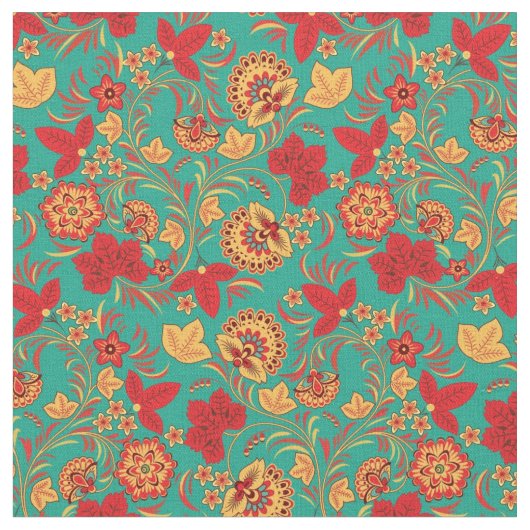 Blumenmuster 2 stoff (Nahaufnahme)