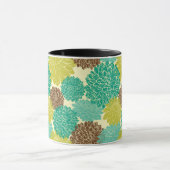 Blumenmuster 2 tasse (Zentrum)