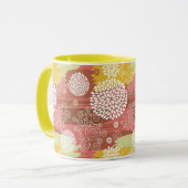 Blumenmuster 2 tasse (Vorderseite Links)