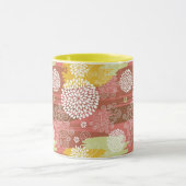 Blumenmuster 2 tasse (Zentrum)