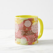 Blumenmuster 2 tasse (VorderseiteRechts)