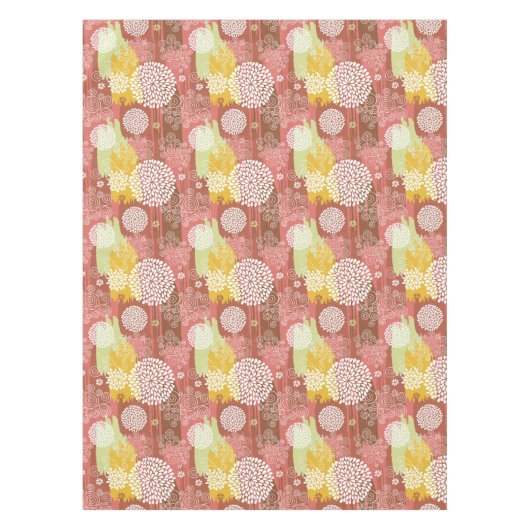 Blumenmuster 2 tischdecke (Vorderseite)