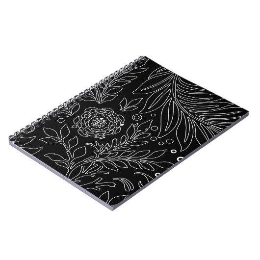 Blumenmuster 31 notizblock (Linke Seite)