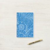 Blumenmuster 32 post-it klebezettel (Auf Schreibtisch)