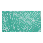 Blumenmuster 34 kissenbezug (Rückseite)