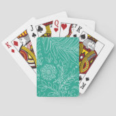 Blumenmuster 34 spielkarten (Rückseite)