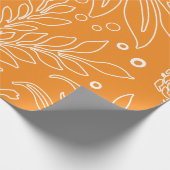 Blumenmuster 35 geschenkpapier (Ecke)