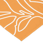 Blumenmuster 35 kurzer tischläufer (Ecke)