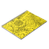 Blumenmuster 36 notizblock (Linke Seite)