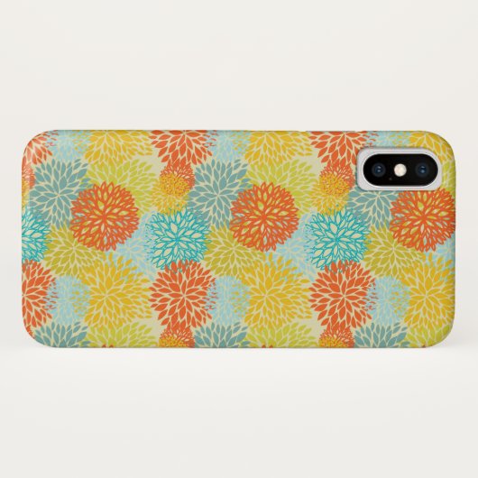 Blumenmuster 3 Case-Mate iPhone hülle (Rückseite (Horizontal))