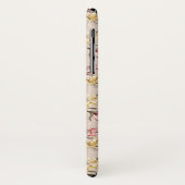 Blumenmuster 3 der abstrakten Eleganz Case-Mate iPhone Hülle (Hinten/Links)