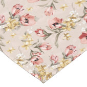 Blumenmuster 3 der abstrakten Eleganz Kurzer Tischläufer (Ecke)