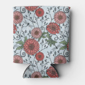 Blumenmuster 3 dosenkühler (Vorderseite)