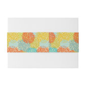 Blumenmuster 3 einladungsbanderole (Rückseitenbeispiel)