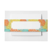 Blumenmuster 3 einladungsbanderole (Vorderseite Beispiel)