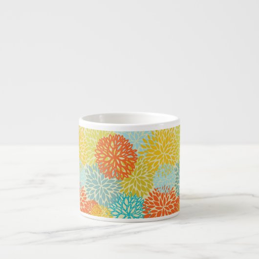 Blumenmuster 3 espressotasse (Vorderseite)