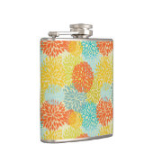 Blumenmuster 3 flachmann (Rechts)