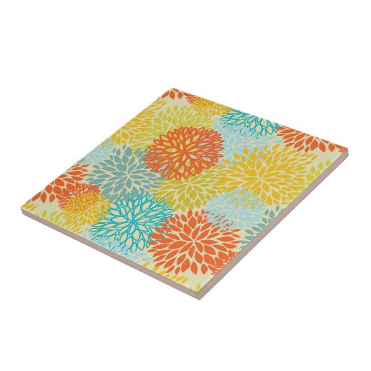 Blumenmuster 3 fliese (Seite)