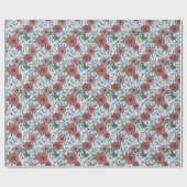 Blumenmuster 3 geschenkpapier (Flach)