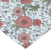 Blumenmuster 3 kurzer tischläufer (Ecke)