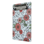 Blumenmuster 3 mini klemmbrett (Gewinkelt2)