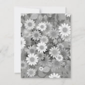 Blumenmuster 3 mitteilungskarte (Rückseite)